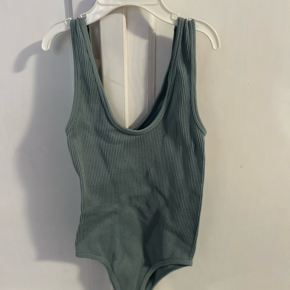 Zara Teal Bodysuit One Piece
